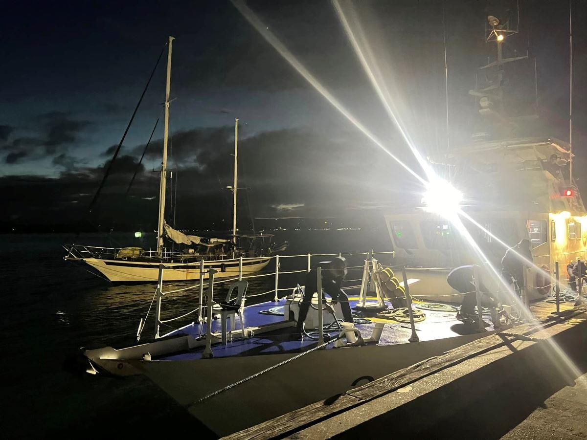 Philippine Coast Guard's BRP Panglao rescues distressed vessel