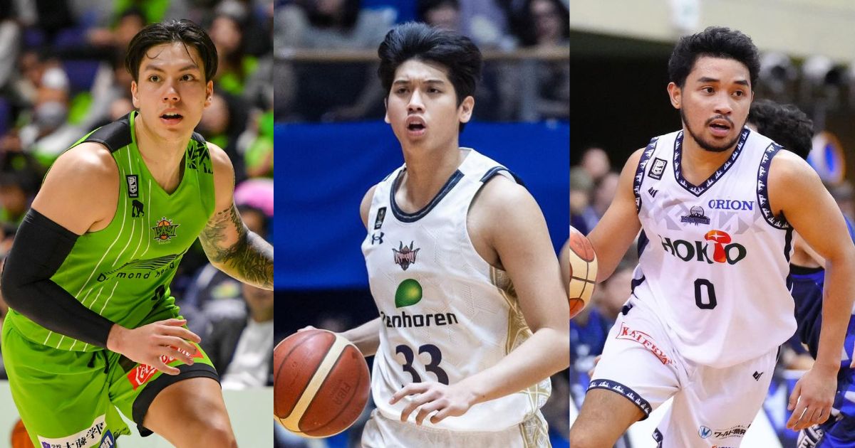 Dwight Ramos, Carl Tamayo, RJ Abarrientos Excited For First B.League ...