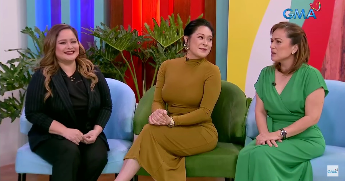 Triplets Manilyn Reynes, Sheryl Cruz, Tina Paner reunite on 'Fast Talk ...