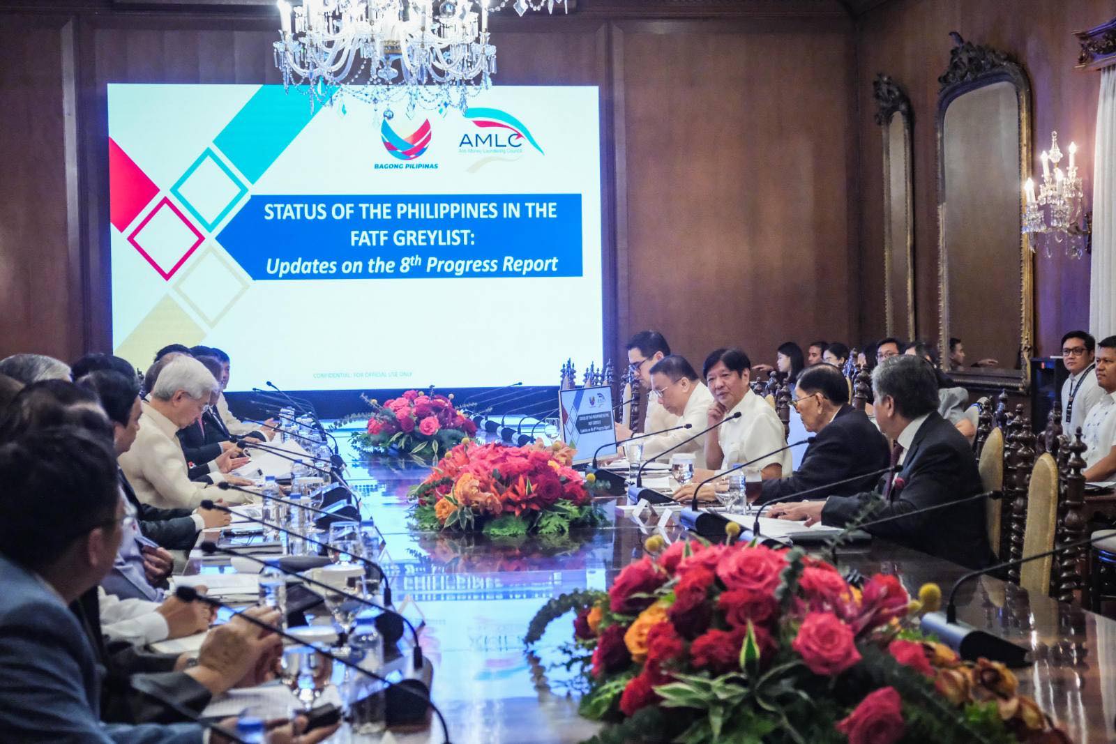 The Philippine government is aiming to remove the country from the Financial Action Task Force's grey list by January 2024. 