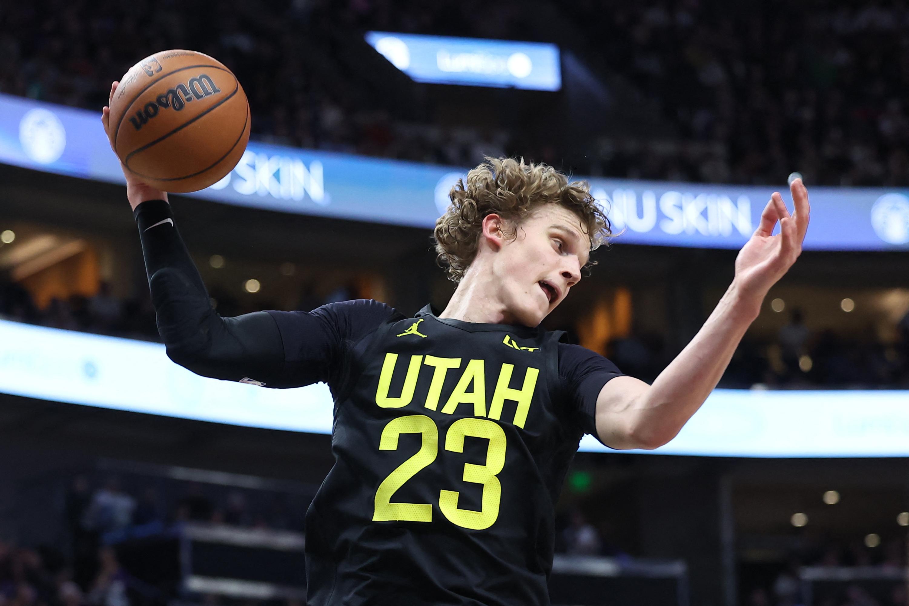 NBA Lauri Markkanen of the Utah Jazz