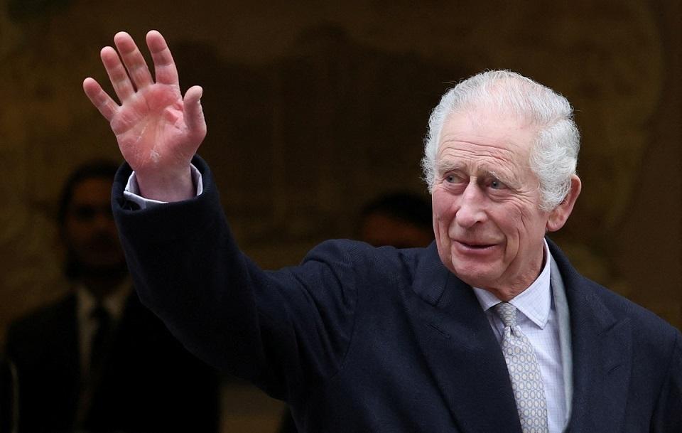 King Charles gives thanks for support after cancer diagnosis