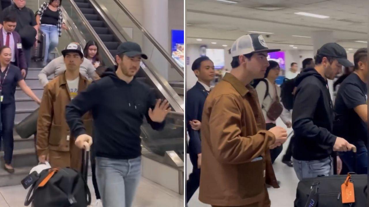 Jonas Brothers arrive in Manila for concert