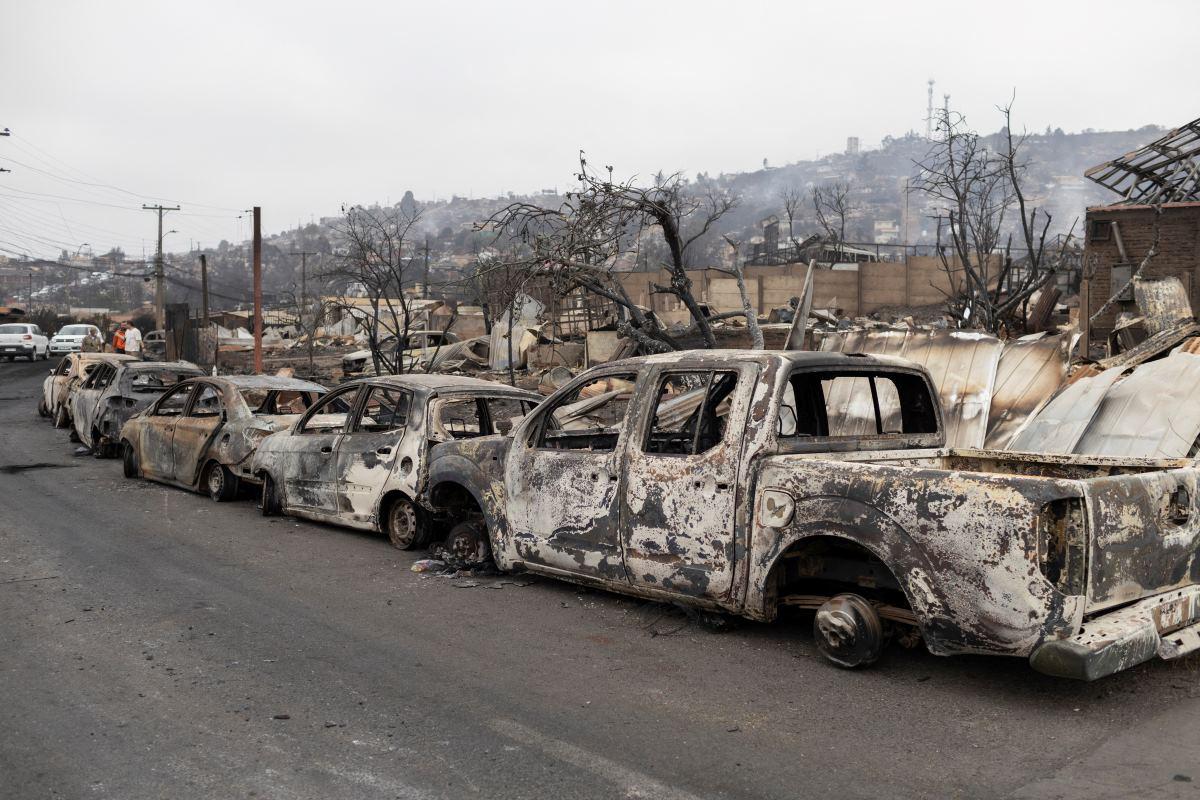 Los incendios forestales matan a 112 personas, el peor desastre en Chile desde el terremoto de 2010