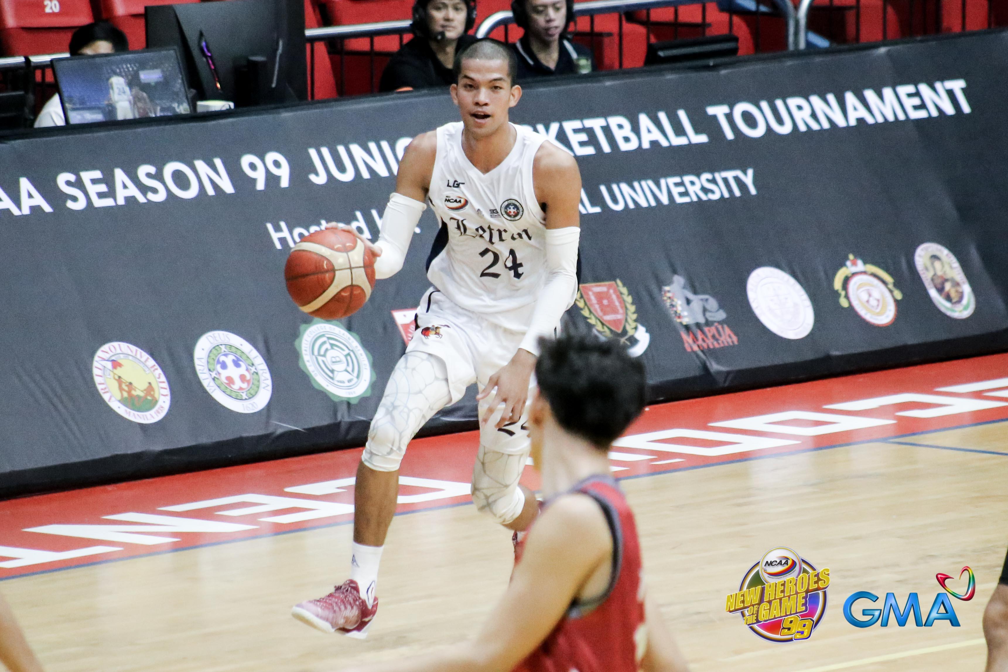 George Diamante”s near triple-double propels Letran past LPU