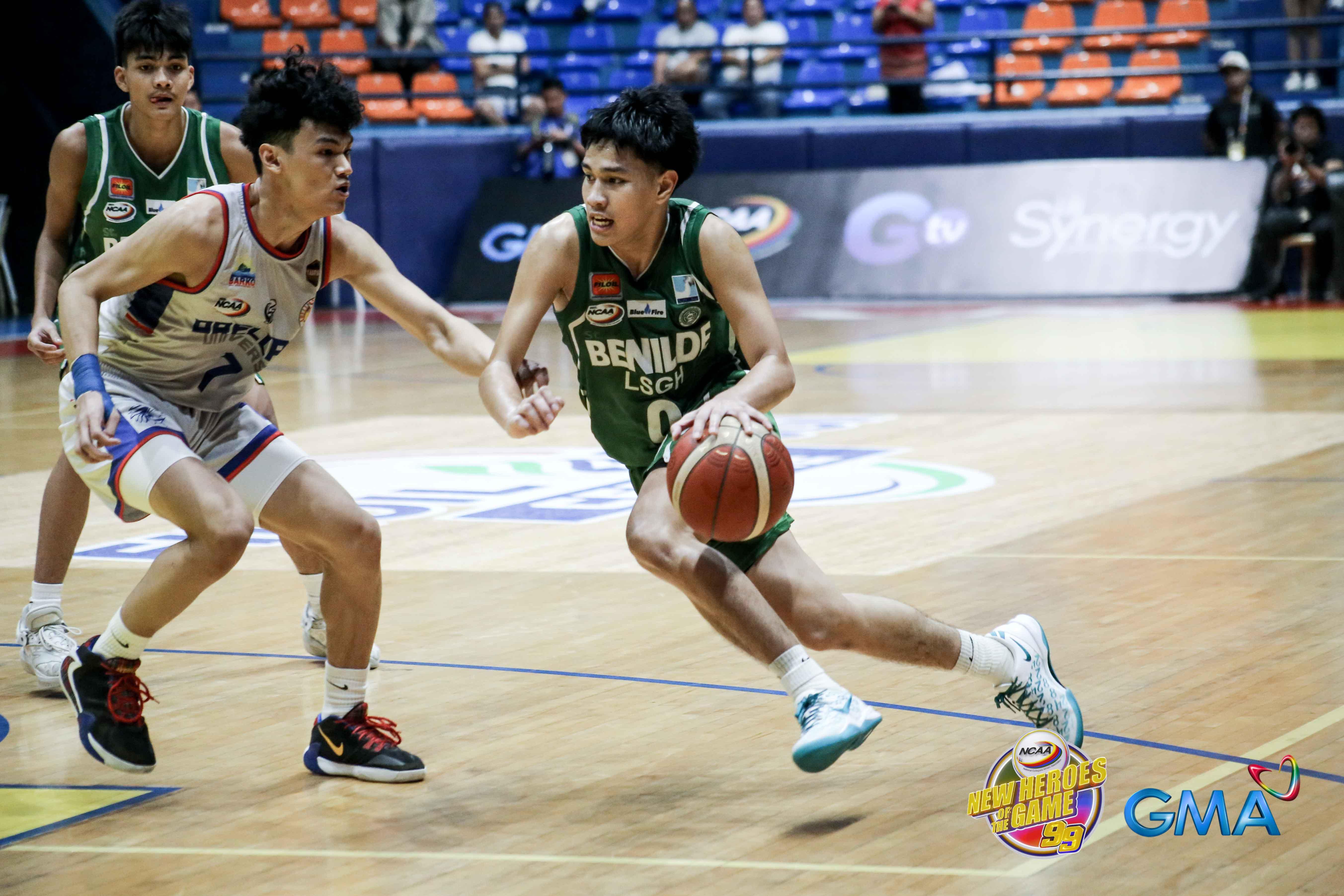 Clutch Guillian Quines tows LSGH past Arellano for first win