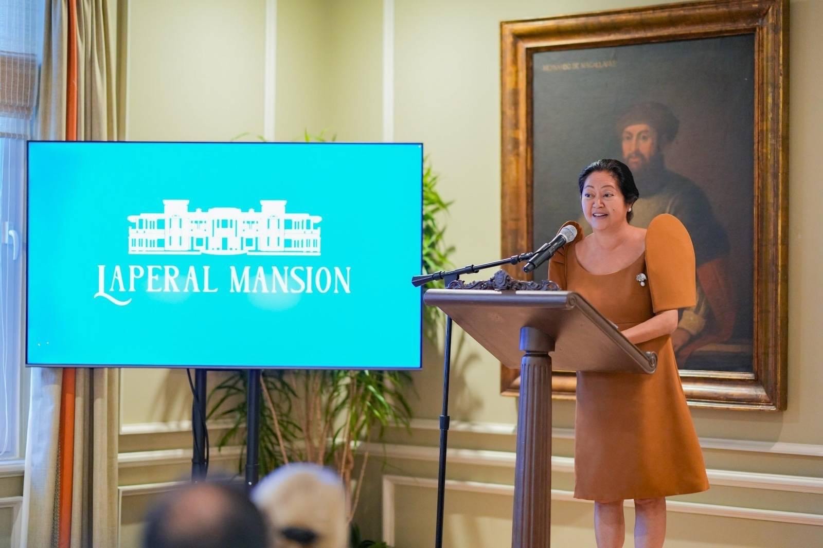 First Lady Liza shows glimpses of newly-refurbished Laperal Mansion in new video