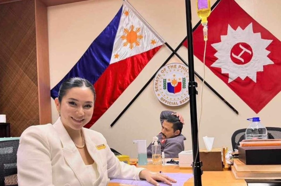 Ethics chair Nancy bothered by Mariel's gluta drip at Robin's office thumbnail