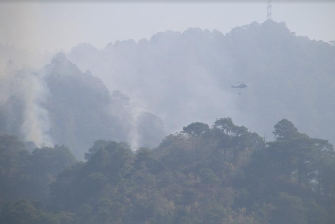 PAF eyes cloud seeding vs Benguet forest fires