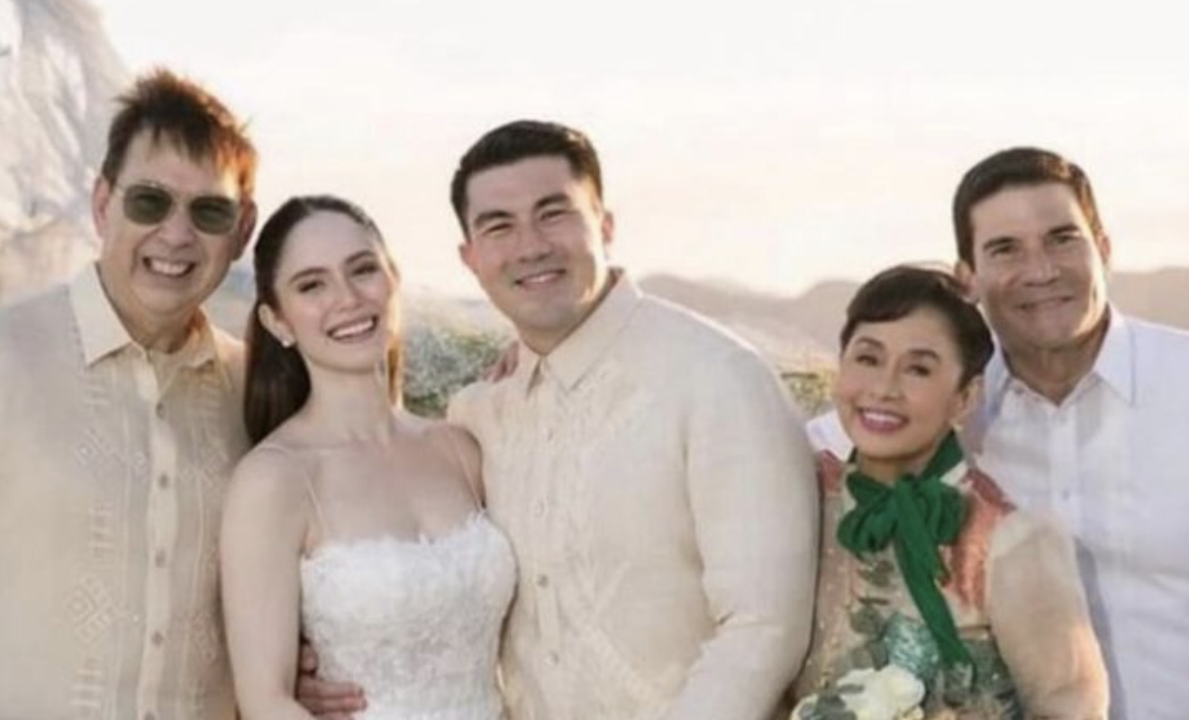 Vilma Santos shares beautiful family photo at Jessy Mendiola and Luis Manzano's wedding