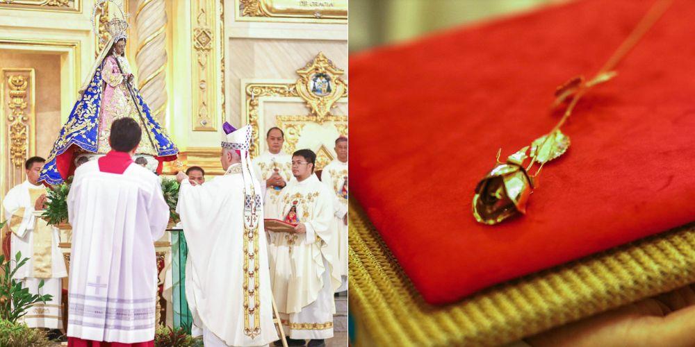 Antipolo Cathedral receives ‘golden rose’ from Pope Francis