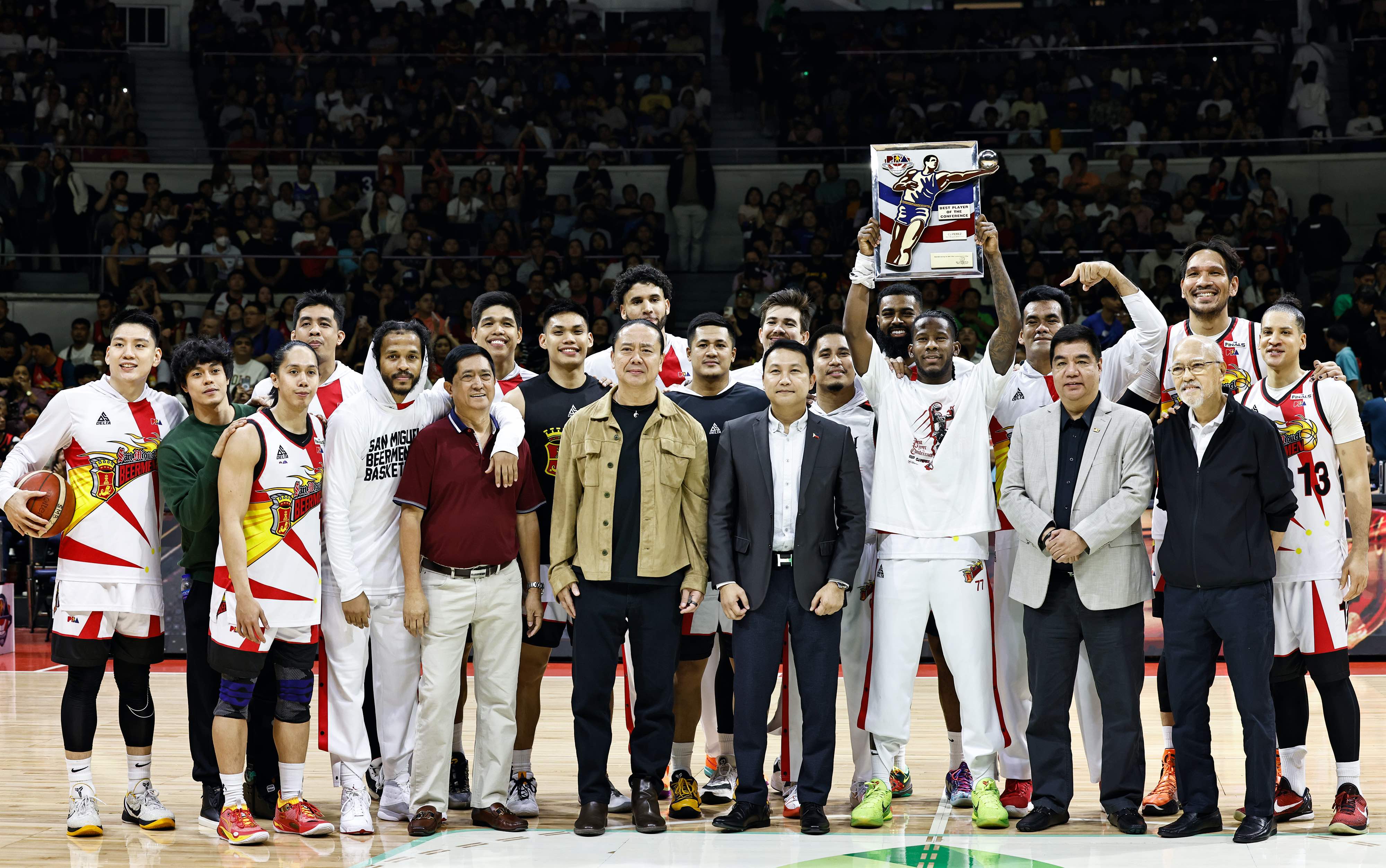 CJ Perez wins first Best Player of the Conference award; Johnathan Williams is Best Import