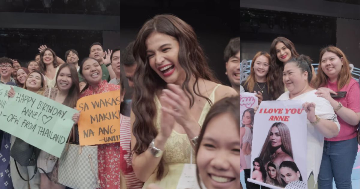 Anne Curtis thanks OFWs who graced her birthday performance on 'It's ...