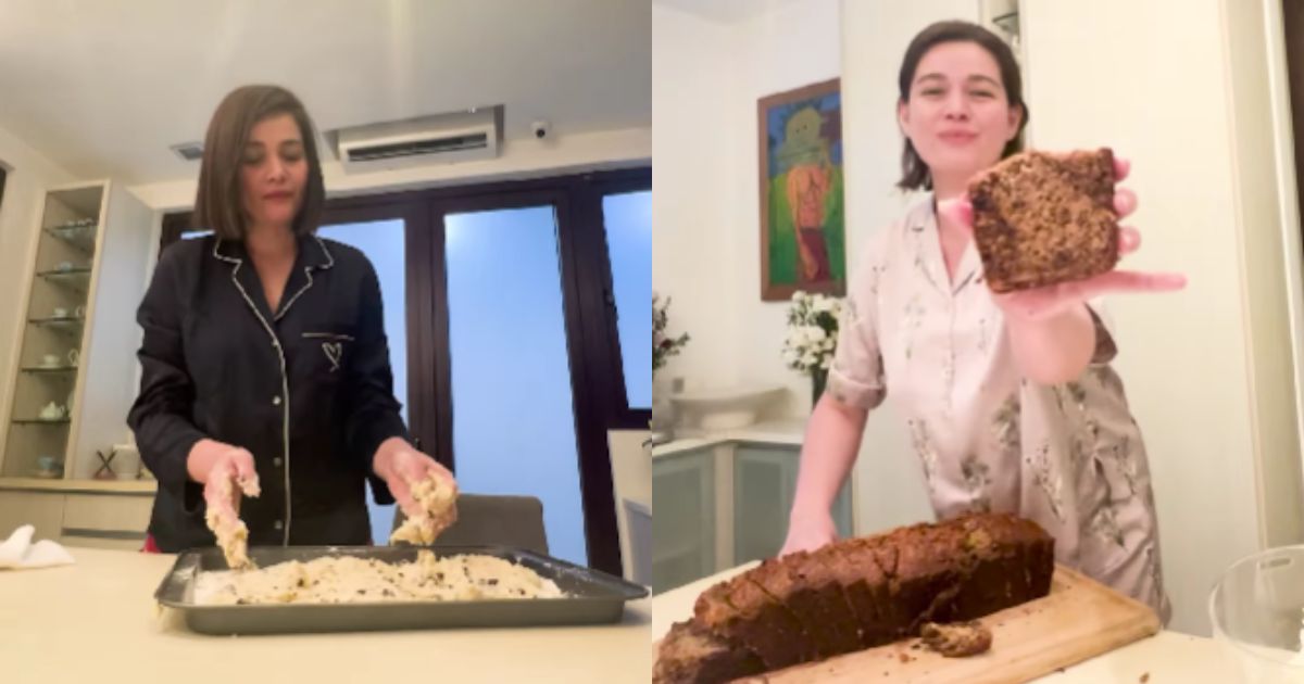 Bea Alonzo bonds over at-home baking session with friends thumbnail