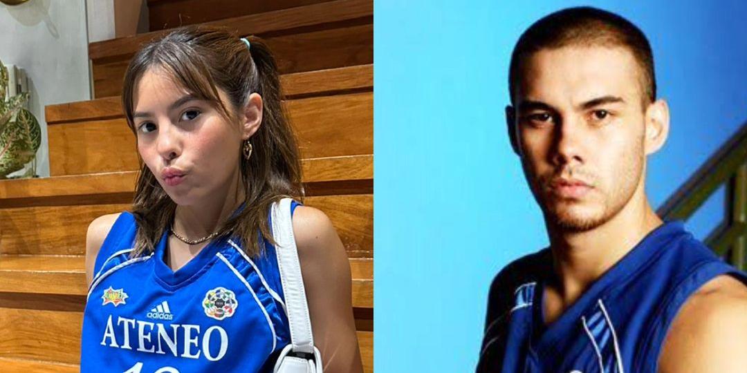 Doug Kramer’s daughter Kendra is sporty and chic in her dad’s basketball jersey