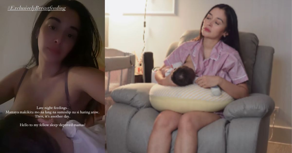 Kris Bernal shares some late-night breastfeeding thoughts