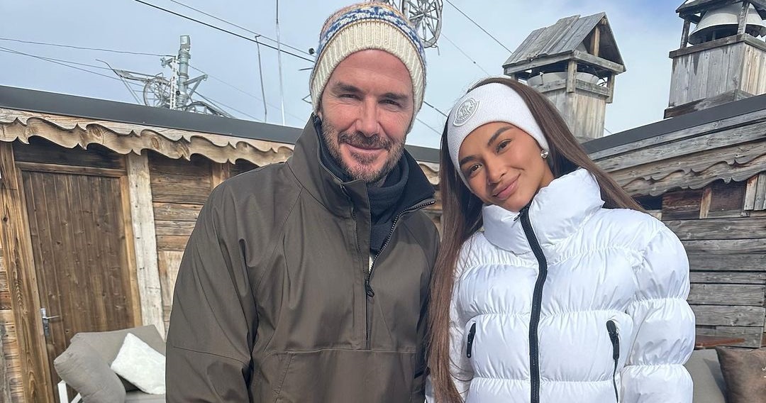 Kylie Verzosa poses beside David Beckham in hilarious ‘jowa reveal’ post