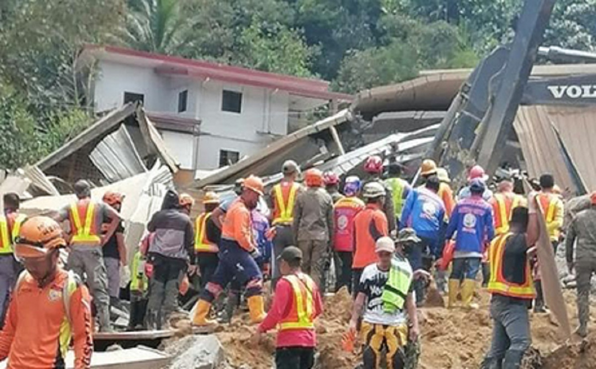 Mindanao floods, Maco Davao de Oro, landslide