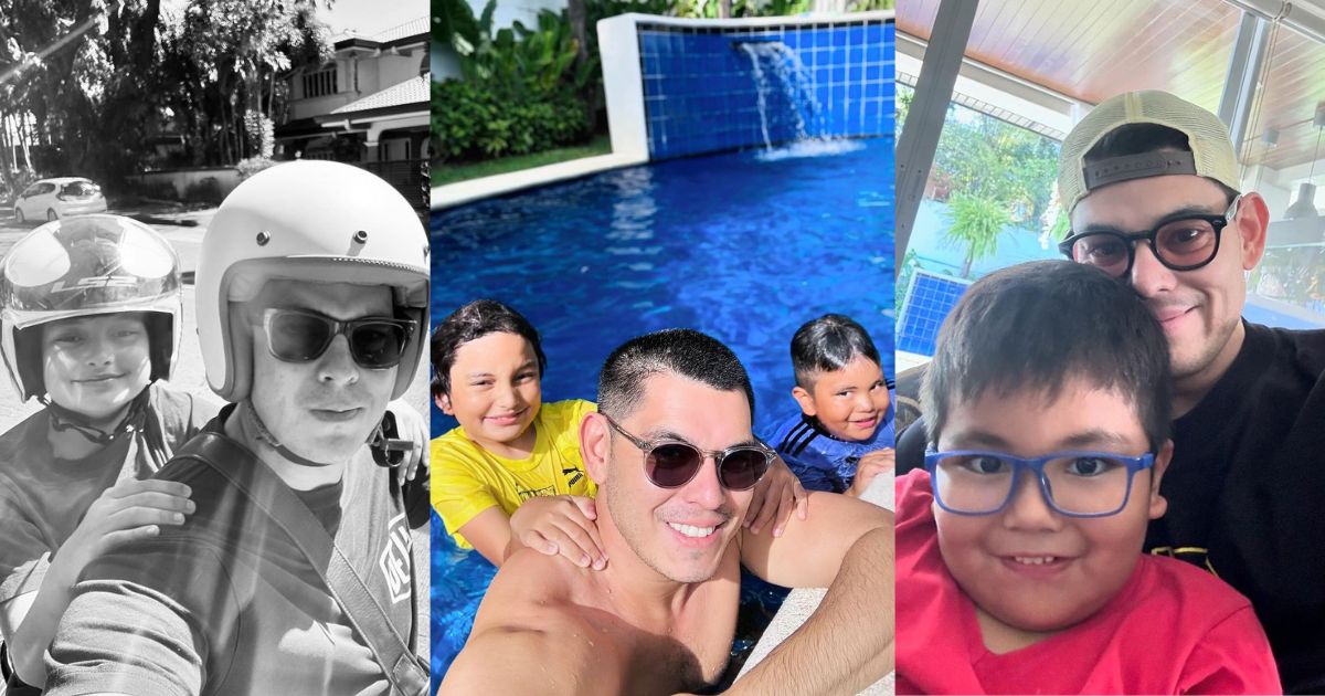 Richard Gutierrez spends fun weekend with sons Zion and Kai