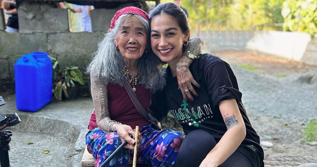 Zeinab Harake meets Apo Whang-Od, gets inked in Buscalan