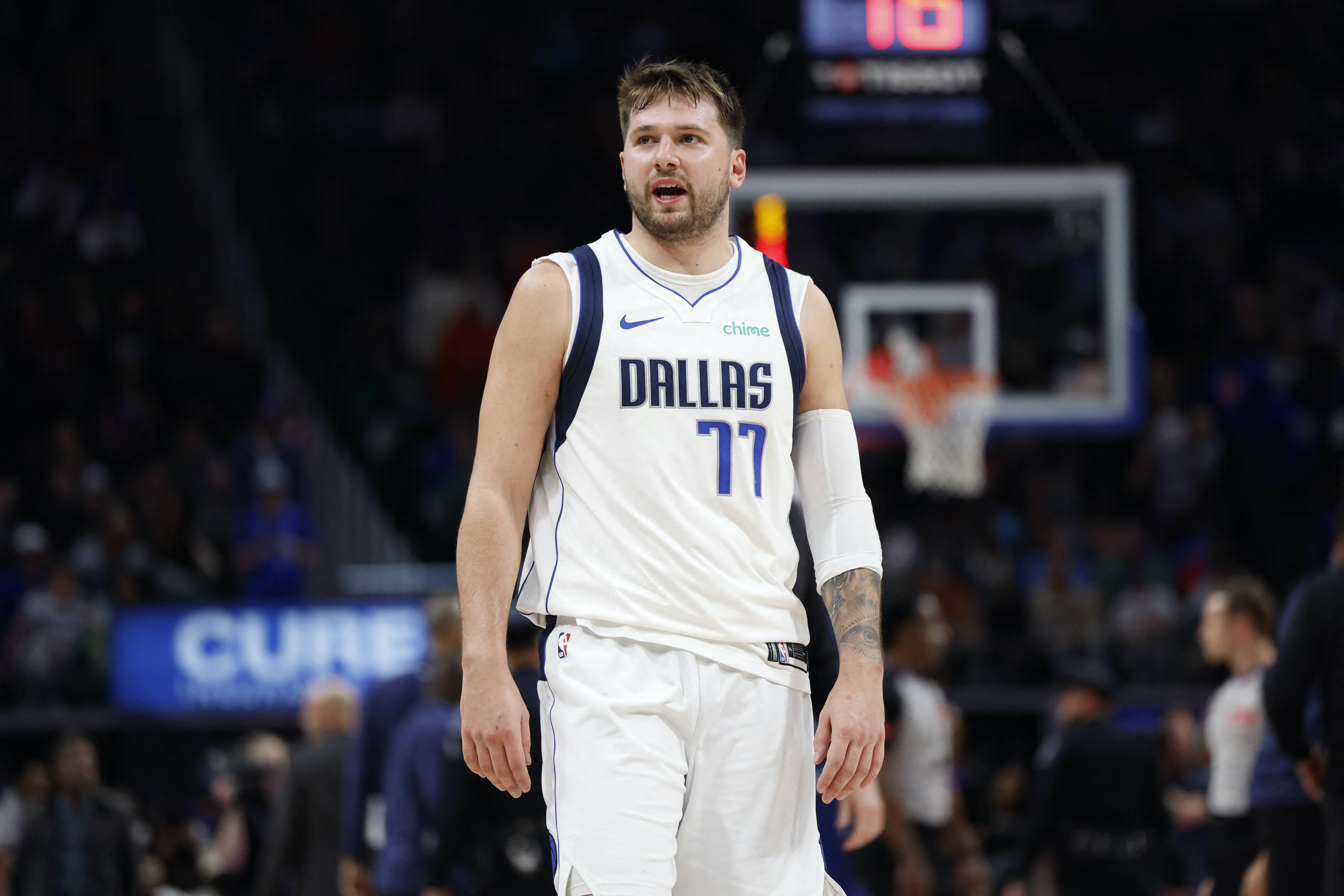 NBA: Luka Doncic, still on a roll, leads Mavs against Warriors