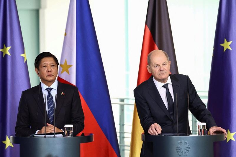 Marcos, Germany's Chancellor call for continuous support for Ukraine