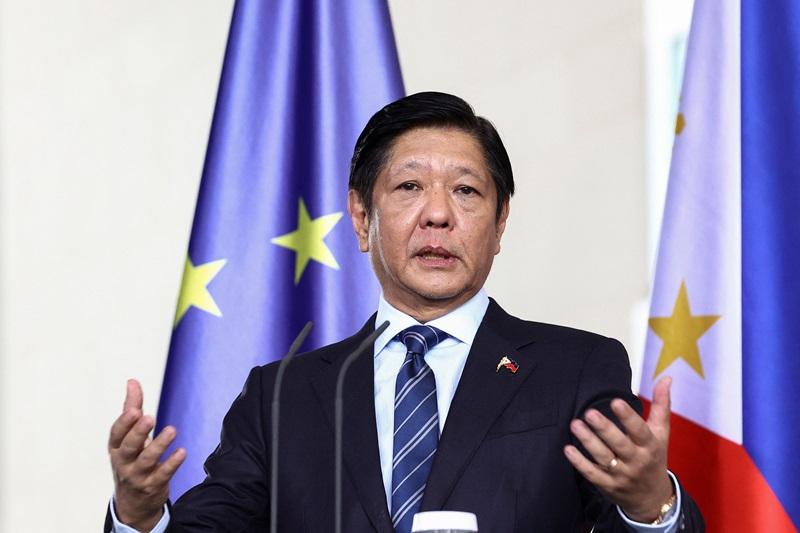 Marcos assures Pinoys in Germany: PH won't give up territory in West PH Sea