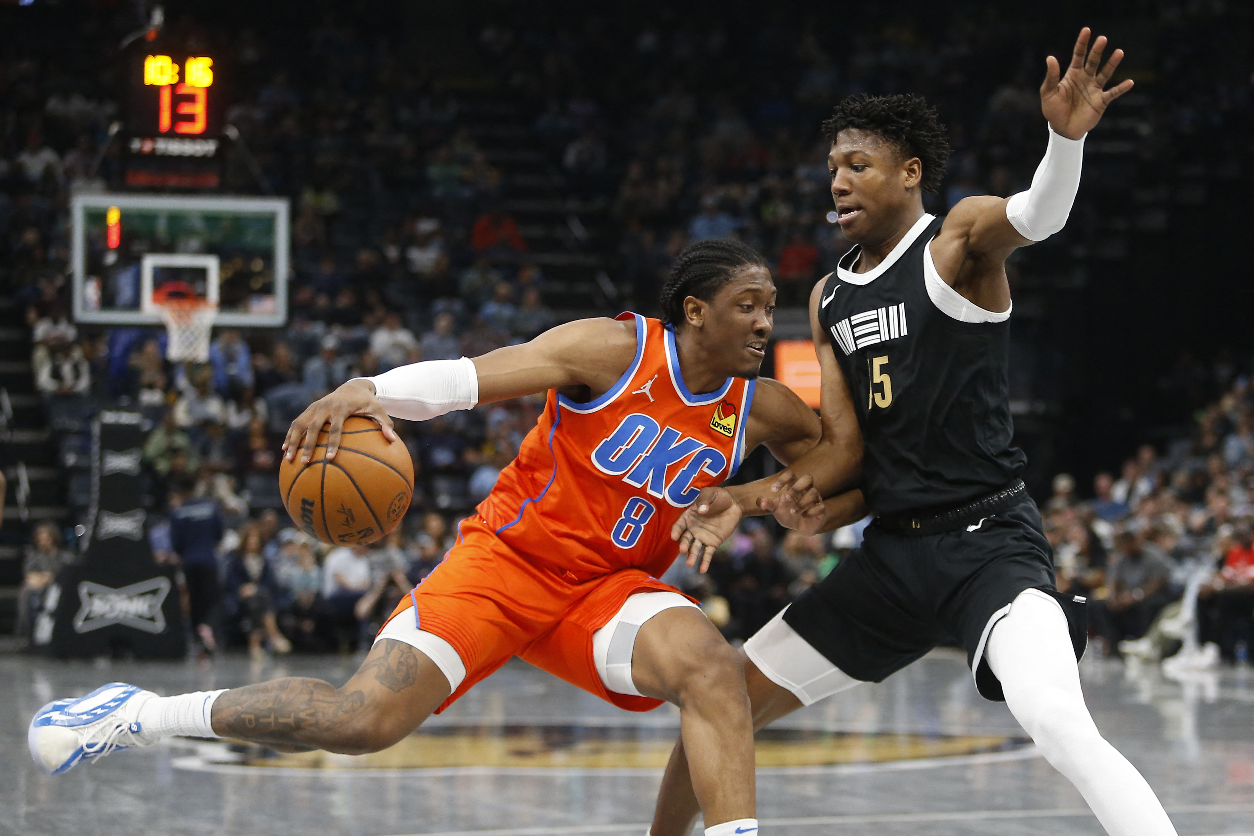 NBA: Thunder survive unexpected test from Grizzlies