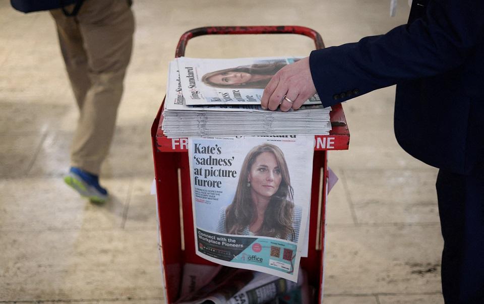 UK Labour party leader urges people to leave Kate, Princess of Wales, alone