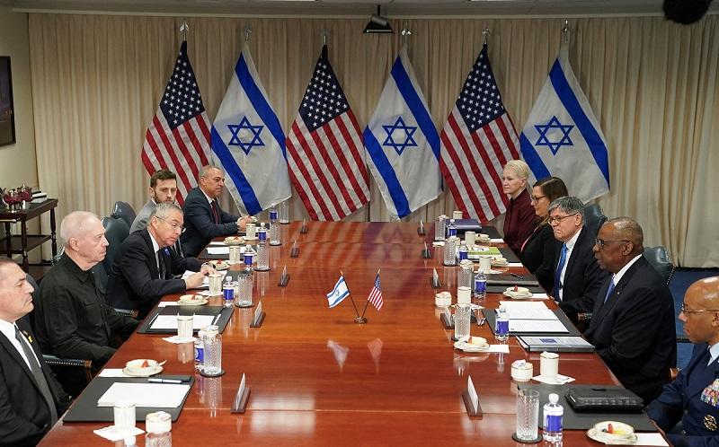 Protecting Palestinians a moral imperative, Pentagon chief tells Israeli counterpart
