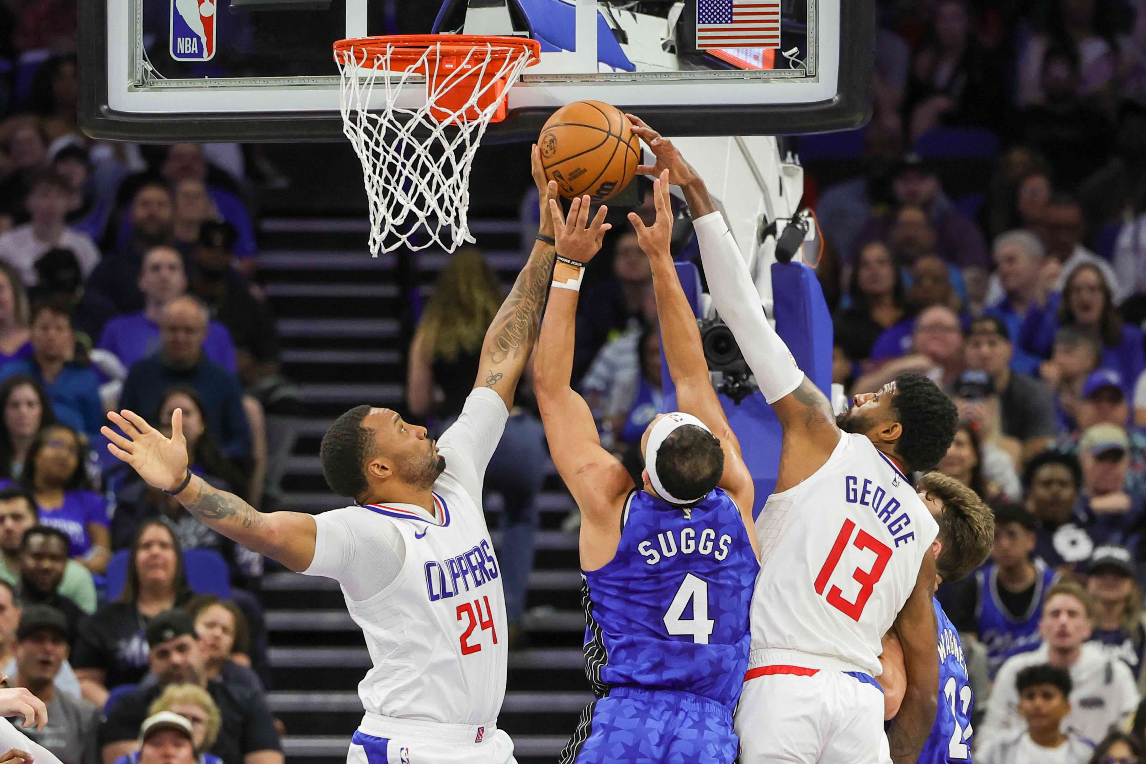 NBA: James Harden’s late defense lifts Clippers past Magic