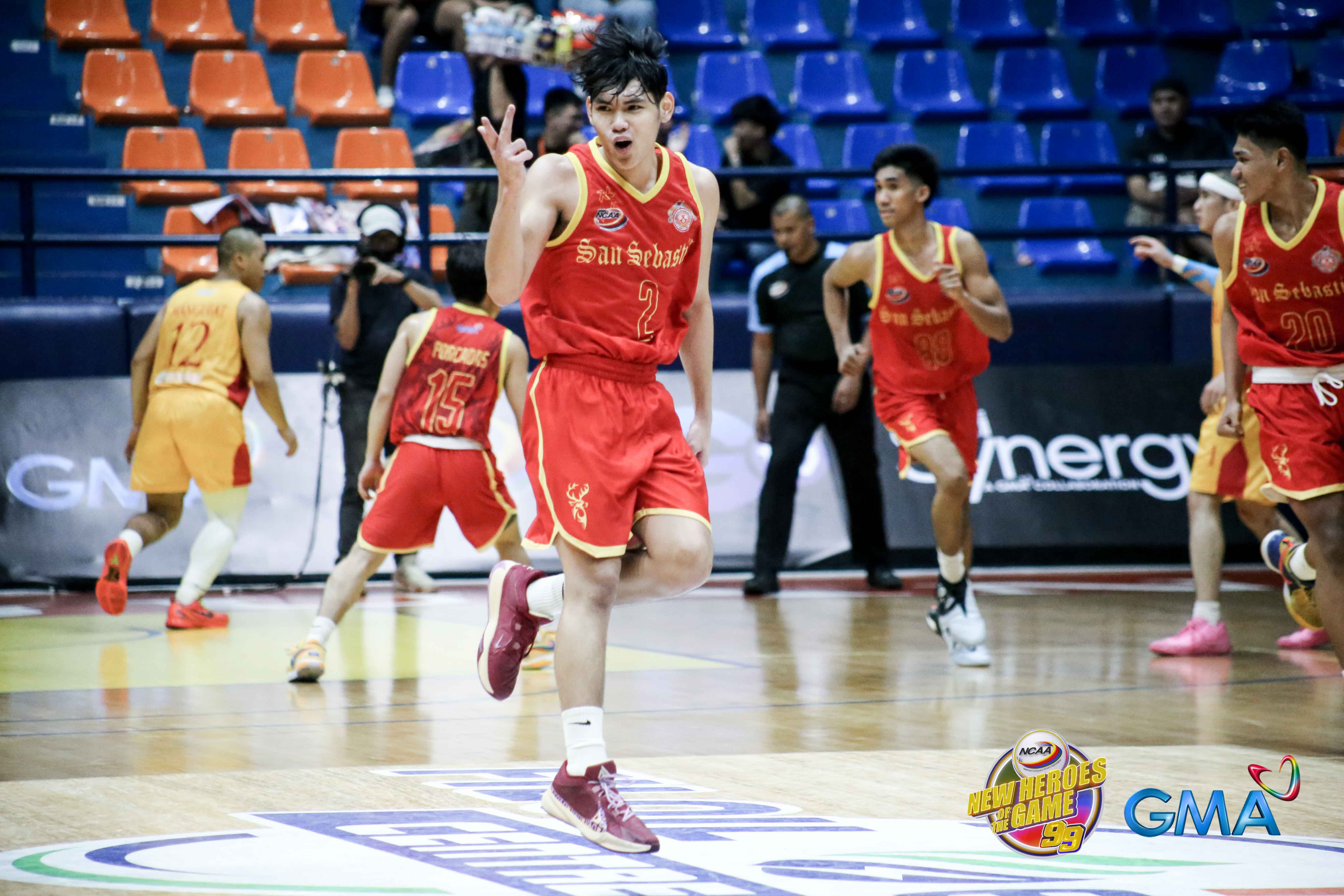 San Sebastian weathers Mapua in OT thriller to complete Final Four cast
