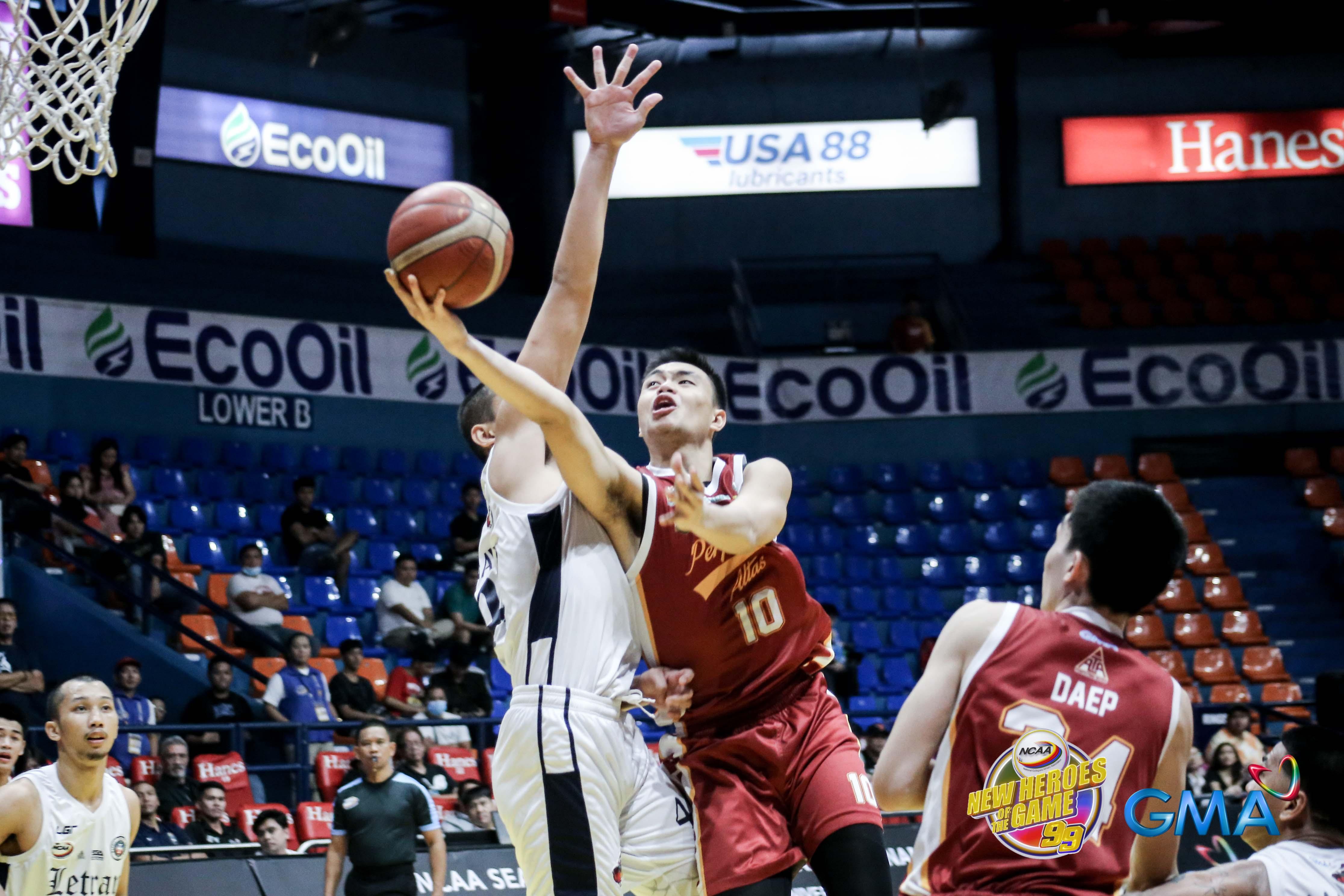 Amiel Acido stars anew as Perpetual shocks Letran for Final Four berth