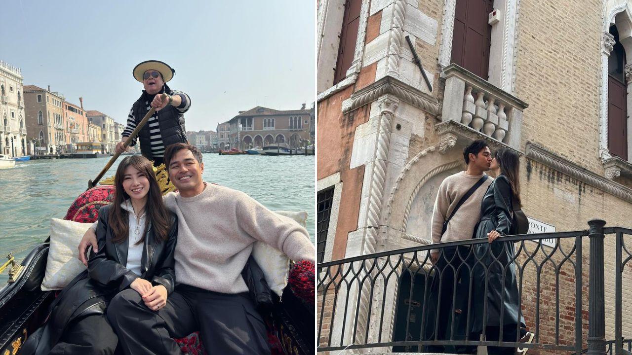 Benjamin Alves and Chelsea Robato turn up the romance in Italy