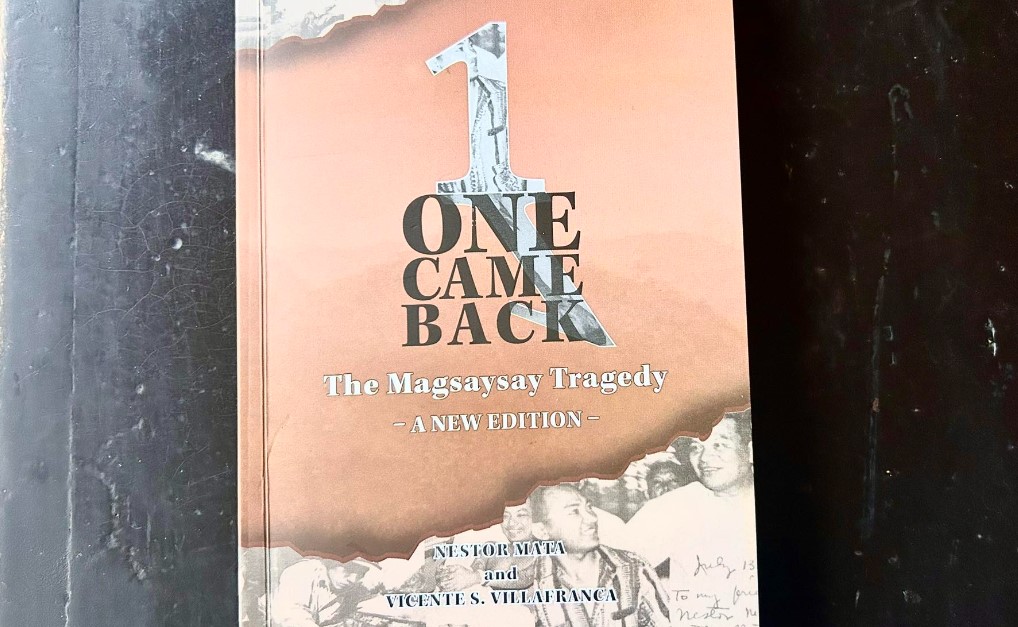 Lone survivor's book on Magsaysay plane crash launched anew