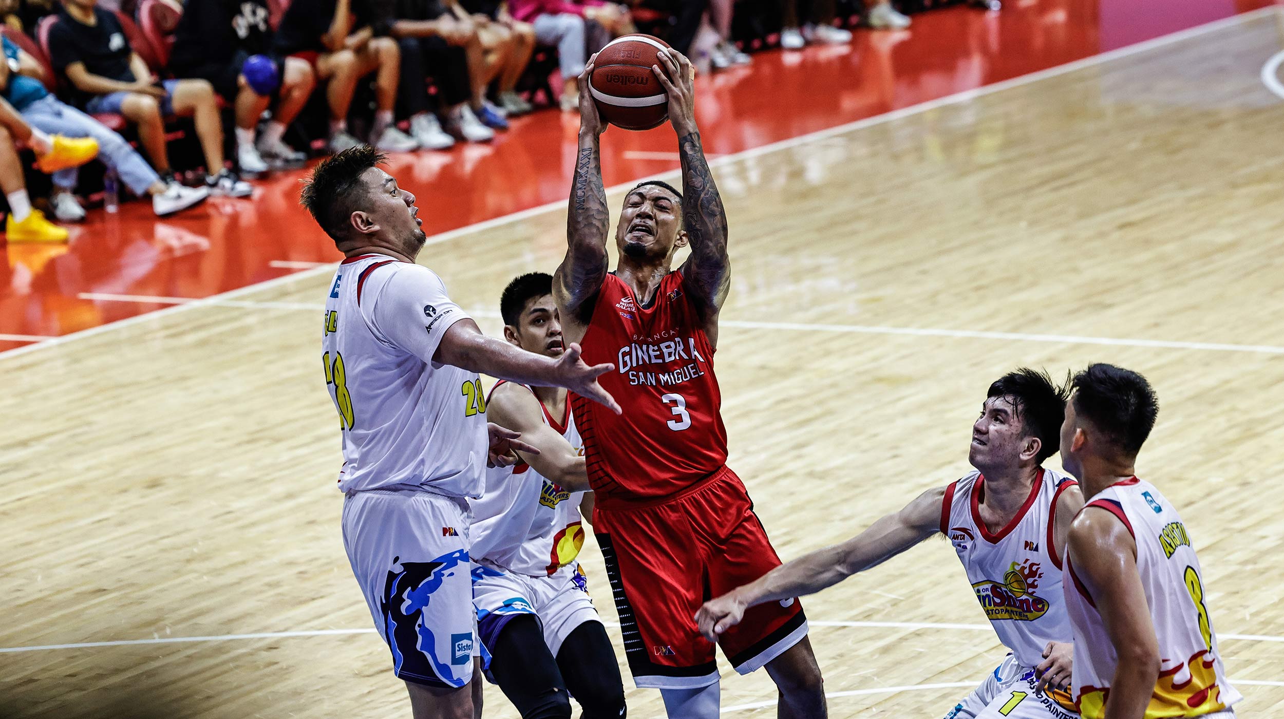 PBA: Jamie Malonzo’s career-high outburst propels Ginebra past slumping Rain or Shine