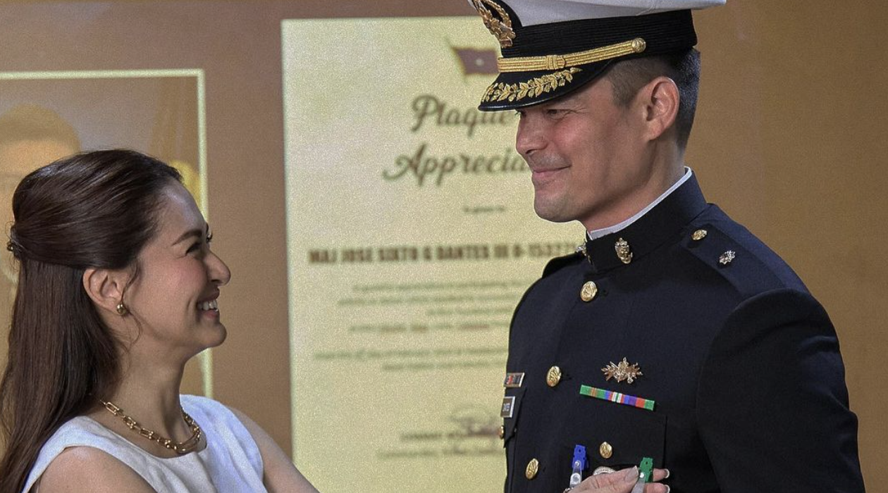 Marian Rivera proudly attends Dingdong Dantes’ graduation from Philippine Navy Basic Course Class