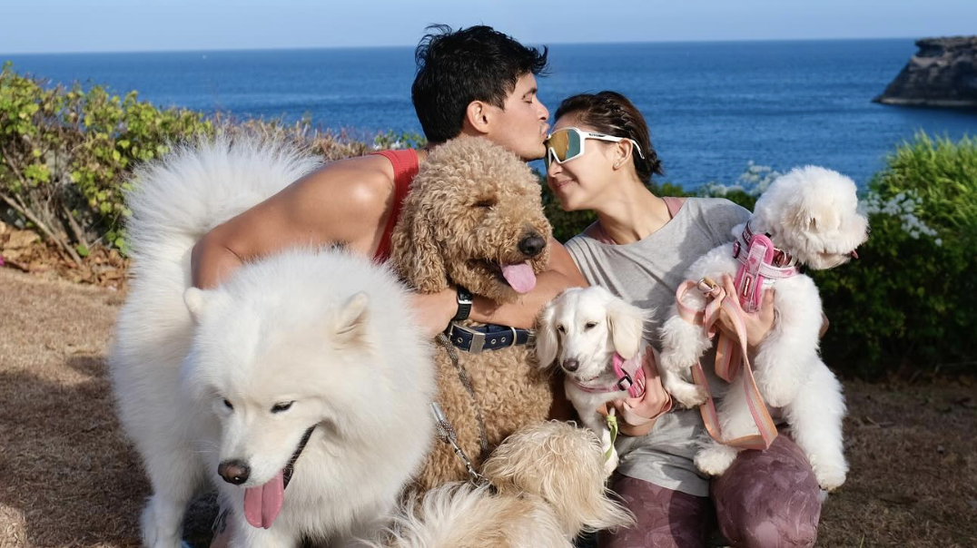 Matteo Guidicelli marks birthday with Sarah Geronimo and their pack of dogs: 'Now 34 years old, time to go harder!'