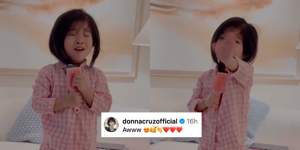 Donna Cruz reacts to video of Sheena Halili”s daughter Martina singing her song ‘I Can”