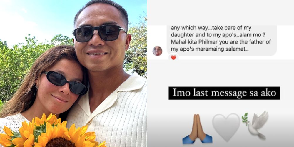 Andi Eigenmann’s fiancé Philmar Alipayo shares Jaclyn Jose's last message: 'Take care of my daughter and my apos'