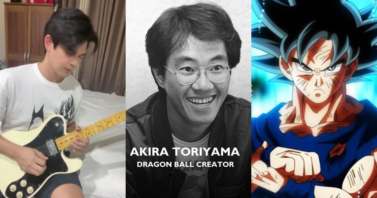 Dion Ignacio honors Akira Toriyama with electric guitar cover of ‘Dragon Ball’ song