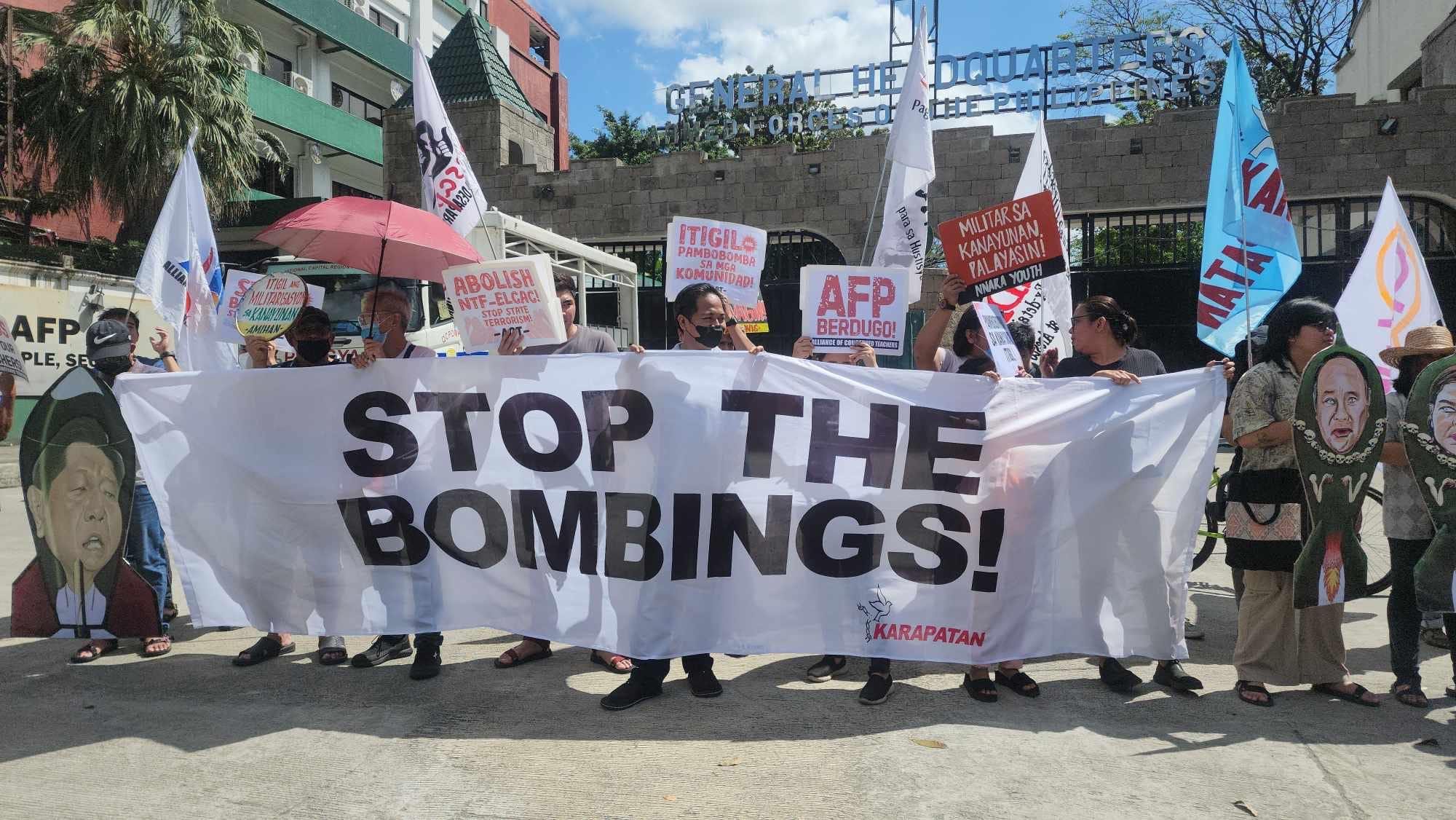 Protesters call out anew PNP, AFP”s alleged human rights violations