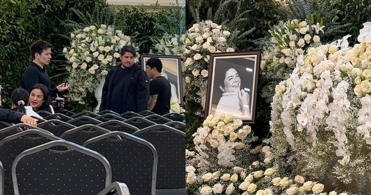 Jake Ejercito Pays Respects To Jaclyn Jose At Her Wake Gma News Online