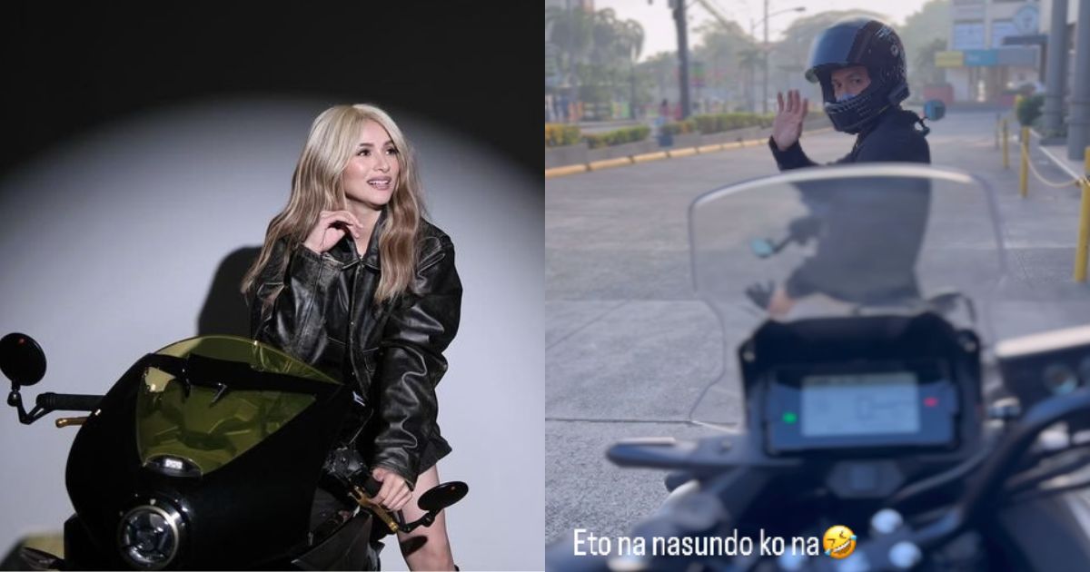 Jennylyn Mercado shares gorgeous portraits in a motorcycle: 'Sunduin ko lang 'yung asawa ko' thumbnail