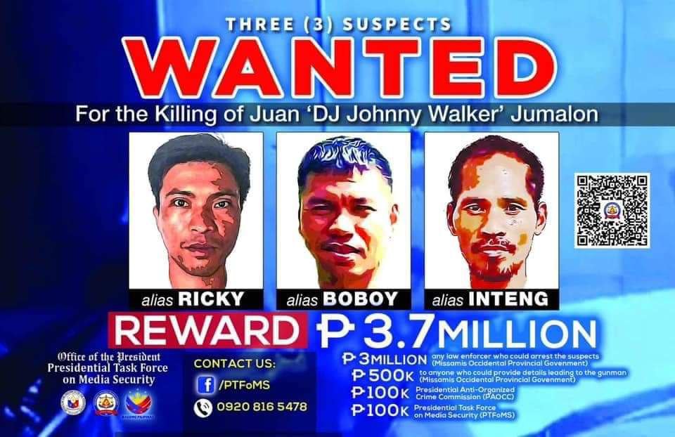 2 of 3 suspects in Jumalon slay arrested – PTFoMS