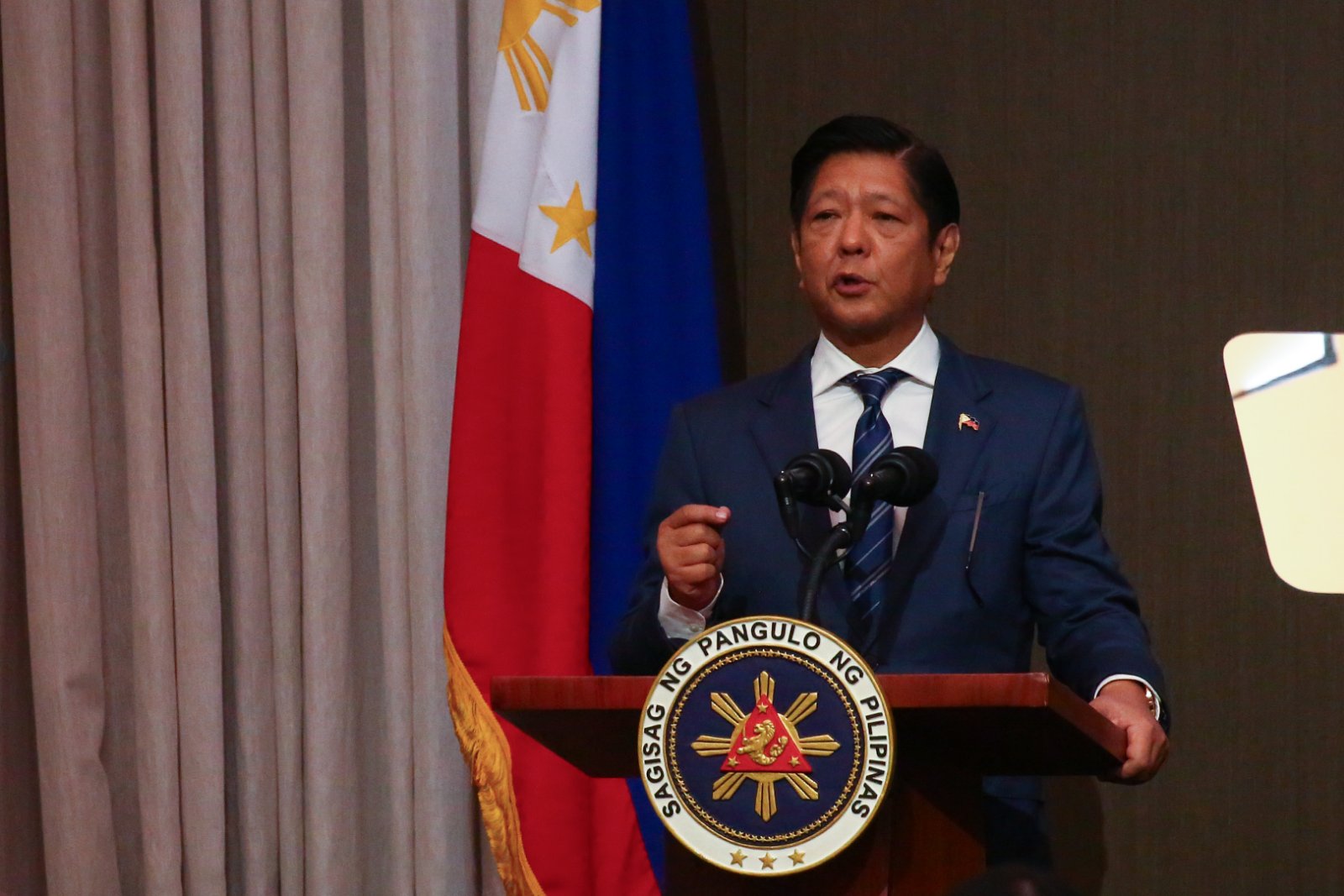 Marcos says expansion of Victoria container terminal proof of Pinoys thriving abroad