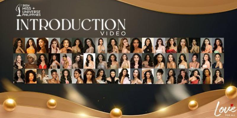 Miss Universe Philippines 2024 candidates share glimpses of themselves in official introduction videos