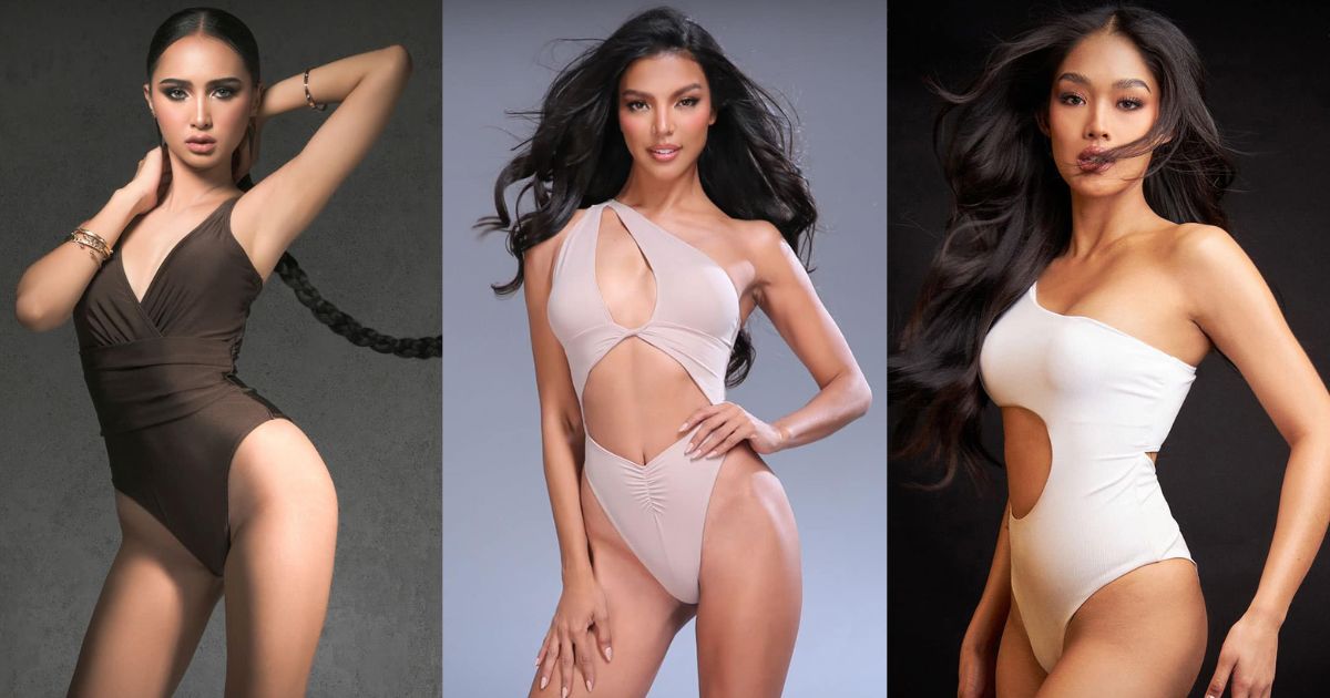 Miss Universe Philippines 2024 candidates bring the heat in their official swimsuit photos