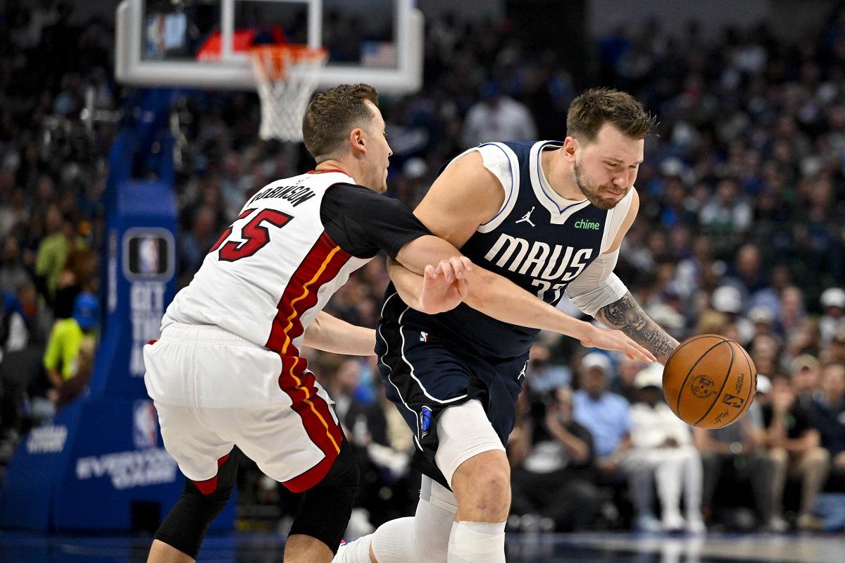 NBA: Luka Doncic’s 35-point triple-double helps Mavs past Heat