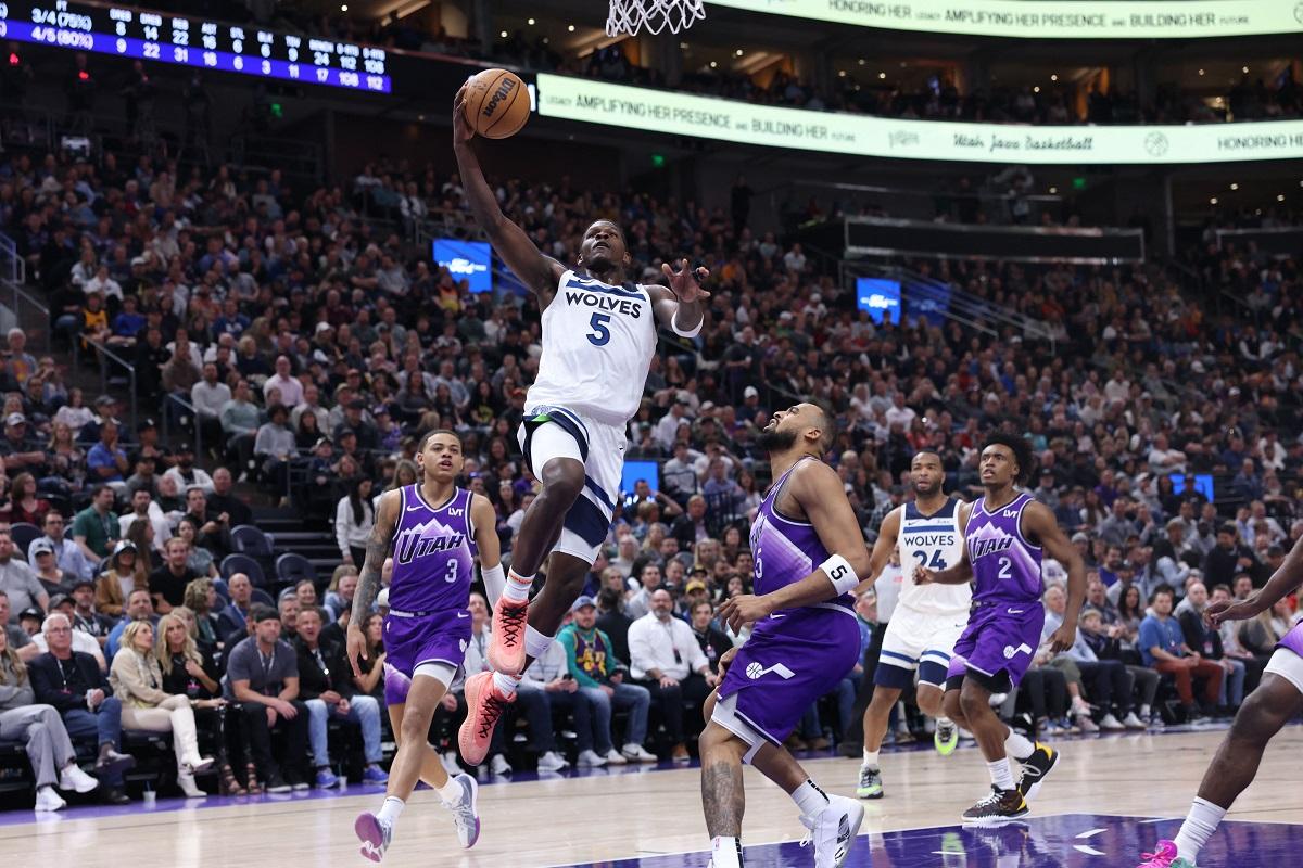 NBA: Anthony Edwards leads Wolves to season-series sweep of Jazz